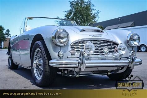 1960 Austin Healey 3000 Silver Convertible 2900cc 6 Cylinder 88237