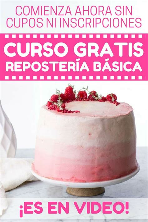 CURSO DE DECORACION DE TORTAS En Videos Es Gratis Cursos De