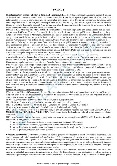 ¿qué Es El Derecho Comercial Carlos Felipe Law Firm Unidad 1 1 Antecedentes Y Evolución