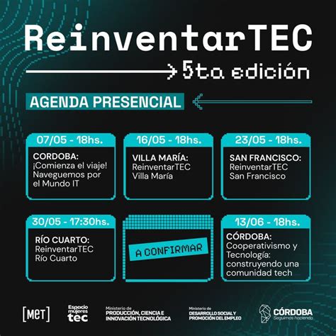 ReinventarTEC el ciclo de talleres gratuitos para mujeres en Córdoba