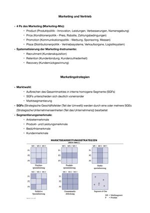 Zusammenfassung BWL Organisation Grundlagen Gesamtaufgabe Des