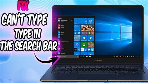 How To Fix Can T Type In The Search Bar In Windows Youtube
