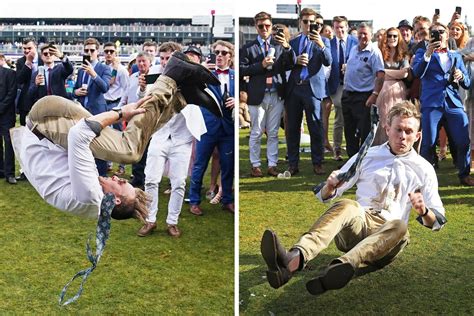 Past Melbourne Cup Worst Drunk Disorderly Racegoers Gallery