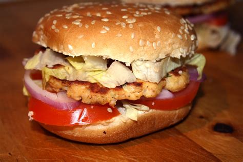 Menús para todos Hamburguesa casera de pescado