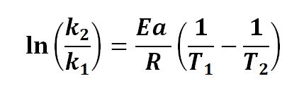 Ecuación de Arrhenius Temperatura Explicación Demostración y Ejercicios