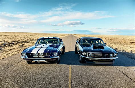 1969 Ford Mustang Mach 1 Vs 1967 Ford Mustang Gt 500