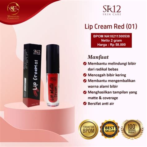 Jual Lipcream Sr Lipmatte Cream Lipcream Anti Kering Anti Cracky