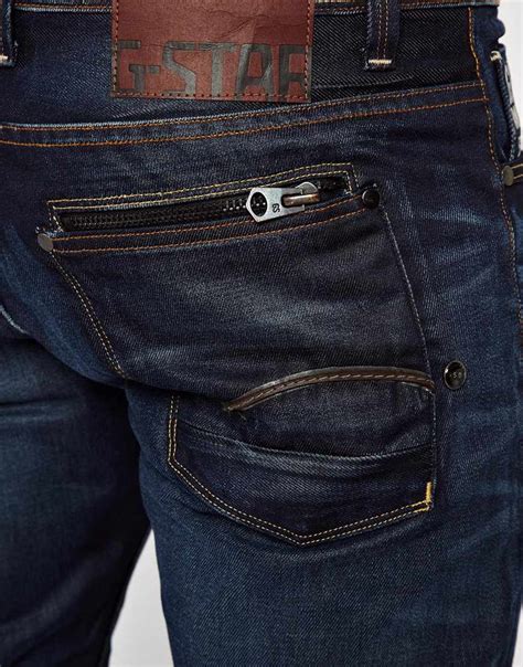 Lyst G Star Raw G Star Jeans Attacc Low Straight Dark Aged In Blue