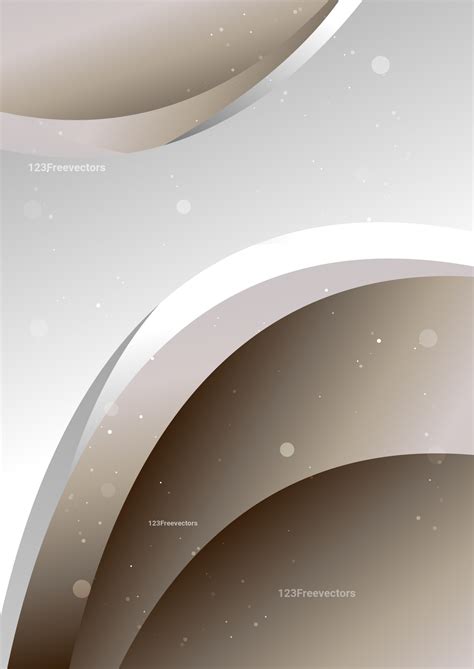 Brown And Grey Background Design Template Vector