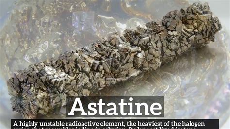 What Is Astatine How Does Astatine Look How To Say Astatine In