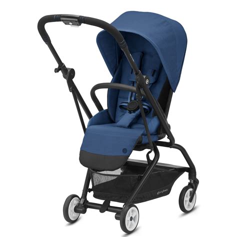 Cybex Gold Poussette Eezy S Twist Navy Blue Ch Ssis Noir Made