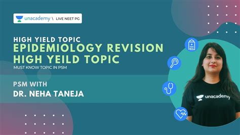 Psm Epidemiology Revision High Yield Topic Dr Neha Taneja Youtube