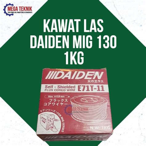 Jual Kawat Las Co Flux Core Wire Migi Mig Mm E T Daiden Kg