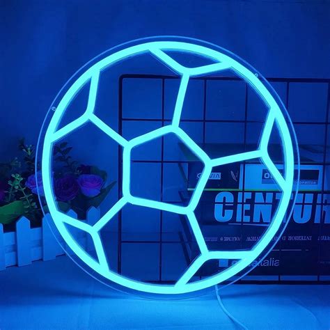 Custom Made Neon Signs, Soccer Ball Neon, LED Business Sign – AOOS Custom