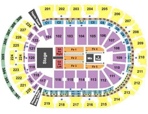 Nationwide Arena Tickets In Columbus Ohio Nationwide Arena Seating