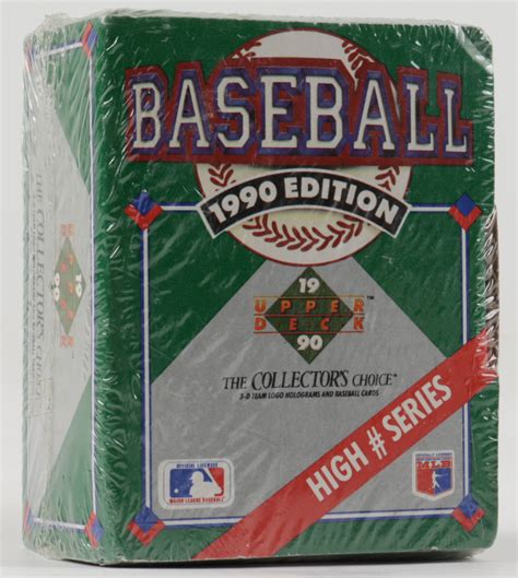 Upper Deck Baseball High Number Series Box Pristine Auction