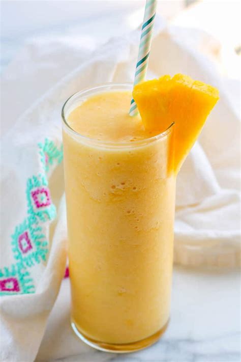 Pineapple Slush Nutrition To Fit Lindsey Janeiro Simple Healthy