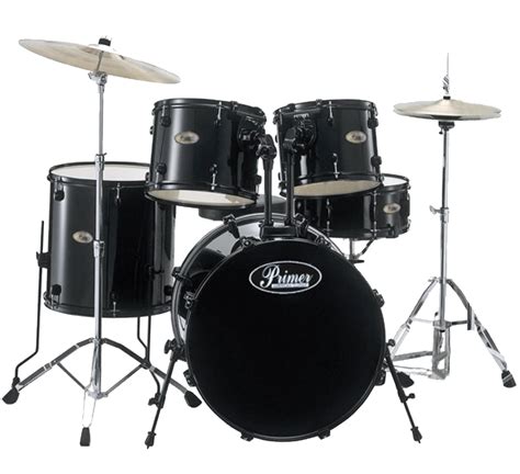 Drum Transparent Image Primer Drums Kit