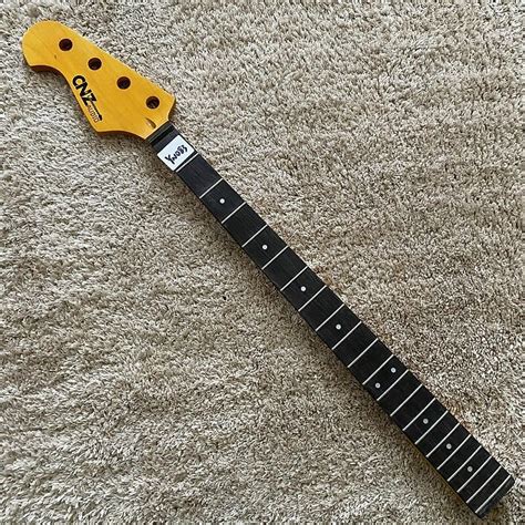 Maple Wood 4 String Bass Neck With 21 Frets Rosewood Reverb Uk