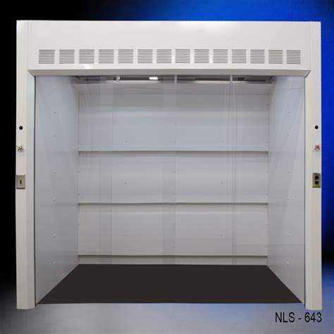 6′ X 6 Fisher American Walk In Fume Hood Fisher American