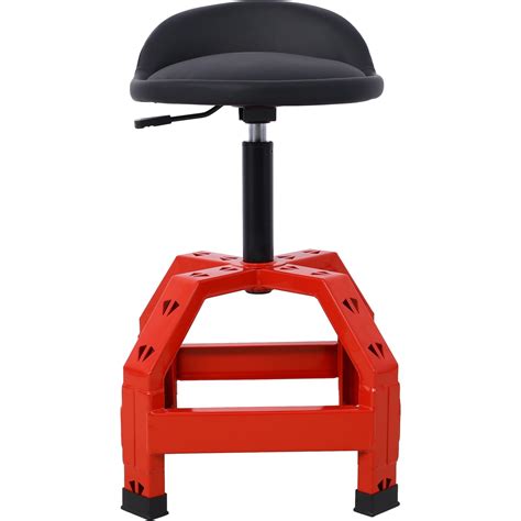 Pneumatic Degree Swivel Stool Mechanics Rolling Creeper Seat