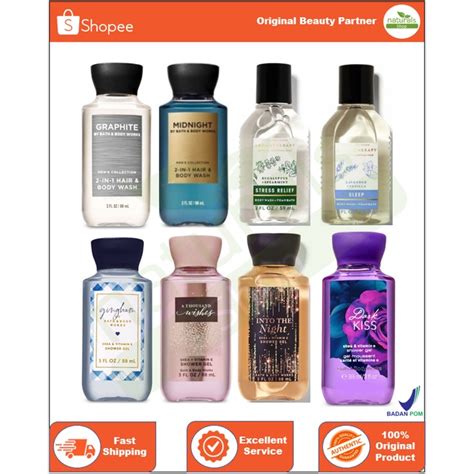 Jual Bbw Bath And Body Works Shower Gel Travel Size A Thousand Wishes