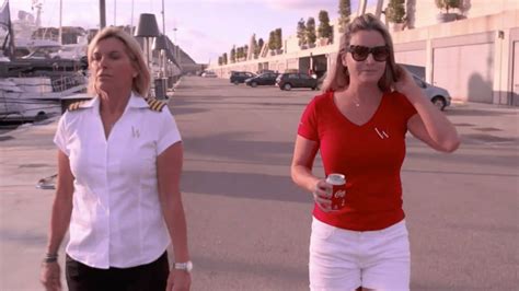 Below Deck Med Feud Hannah Ferrier And Captain Sandy Throw Shade