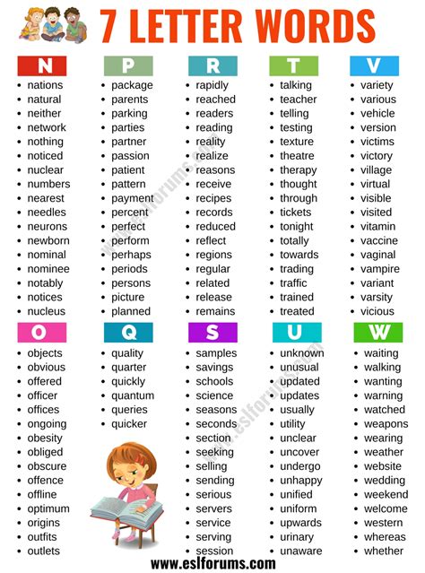 find 7 letter words