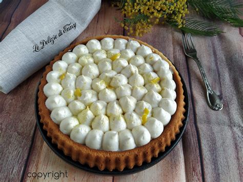 Crostata Morbida Con Crema Al Limone Le Delizie Di Enny