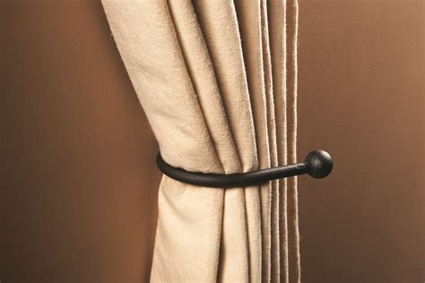 Curtain Hold Backs and Tie Back Hooks | Made by the Forge Blog