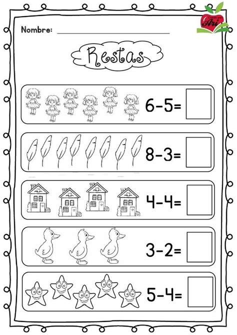 Actividades De Preescolar Para Imprimir De Matematicas 8A5