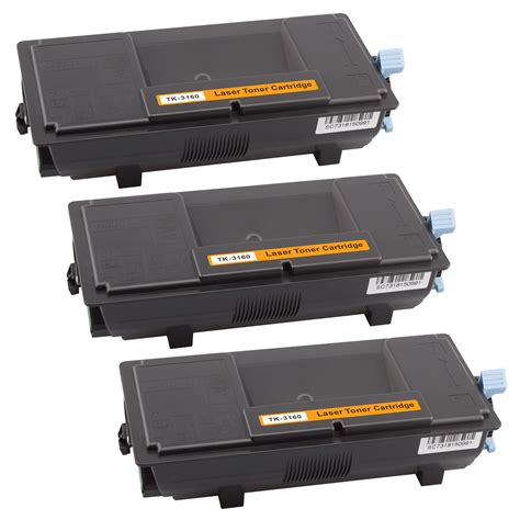 3 Toner PlatinumSerie für Kyocera TK 3160 TK3160 TK 3160 ECOSYS M3145DN