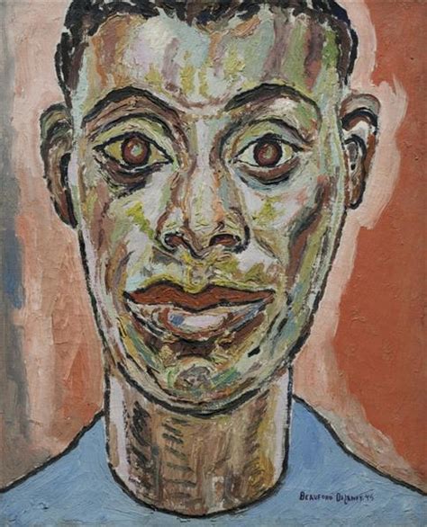 Portrait of James Baldwin, 1945 - Beauford Delaney - WikiArt.org