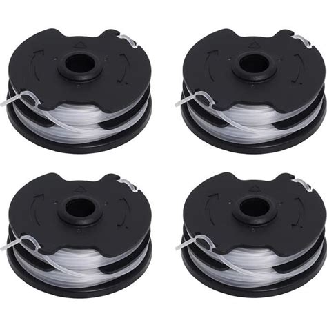 Lot de 4 bobines de rechange pour débroussailleuse Parkside PRTA 20 Li