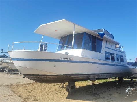 1969 River Queen 40 Houseboatdyb0522 American Marine La Crosse