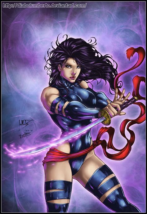 Psylocke By Diabolumberto On Deviantart