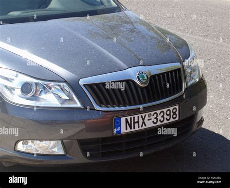 Skoda Octavia Logo Hi Res Stock Photography And Images Alamy