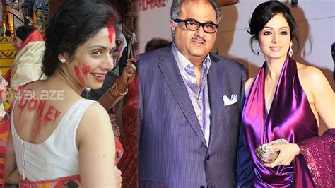 Boney Kapoor Shares A Legacy Image Of Late Wife Sridevi From Durga Puja B4blaze Boney Kapoor