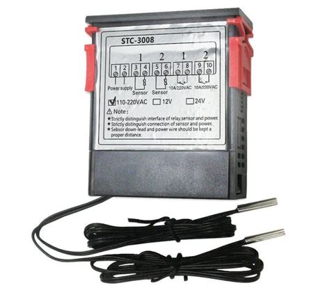 DVOSTRUKI DUPLI TERMOSTAT STC-3008