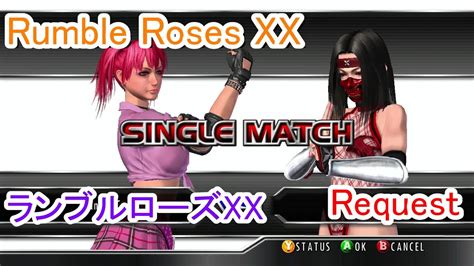 Rumble Roses Xx Request 【single Match Candy Cane1p Vs Benikage2p