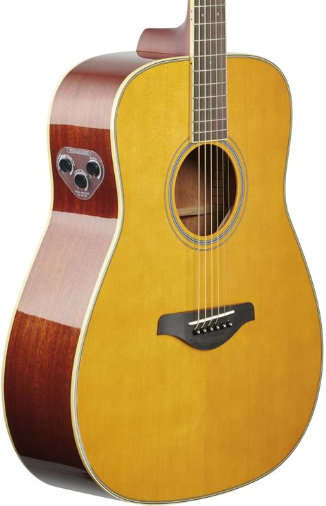 Yamaha Fg Ta Dreadnought Transacoustic Acoustic Electric Guitar