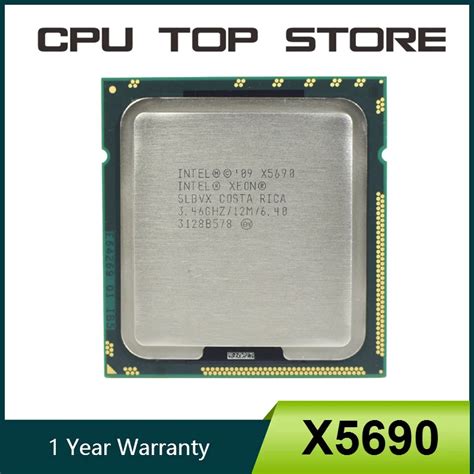 Intel Processador Xeon X5690 Lga 1366 3 46ghz 6 4gt s 12mb 6 Núcleos