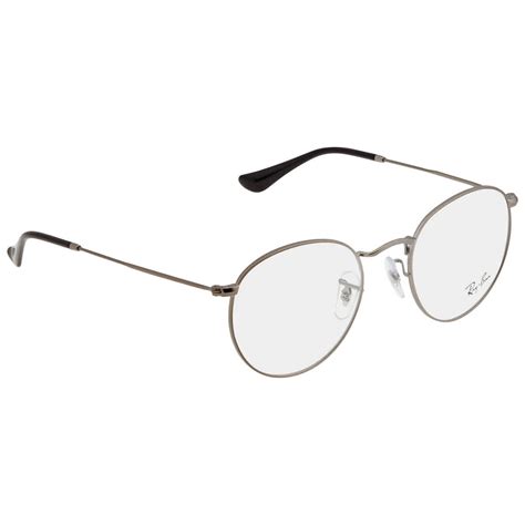 Ray Ban Round Metal Round Unisex Eyeglasses Rx3447v 2620 50