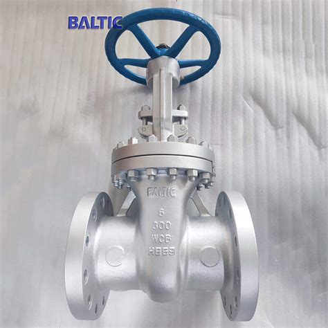 6 Inch Gate Valve Astm A216 Wcb Api 600 Cl300 Rf Baltic