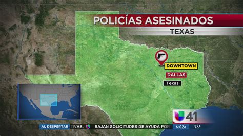 Dallas Amanece De Luto Tras El Asesinato De Cinco Policías Video Univision 41 Nueva York