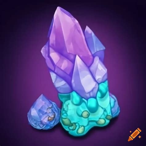 Crystals In My Singing Monsters Game On Craiyon