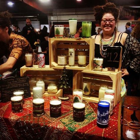 Craft Show Candle Display Candle Making Business Craft Market