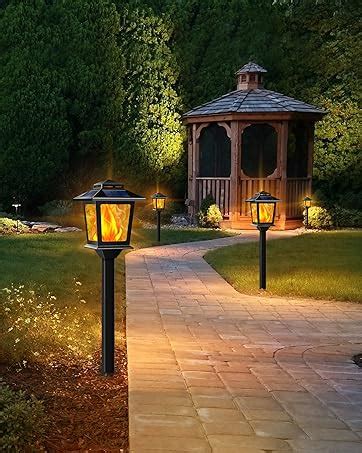 Amazon Tomcare Solar Lights Upgraded Waterproof Flickering