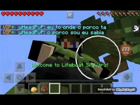 Jogando Skywars E Fazendo O Imposs Vel Youtube