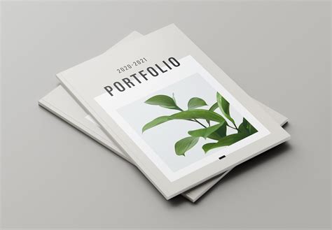 Free Indesign Minimal Portfolio Layout Template